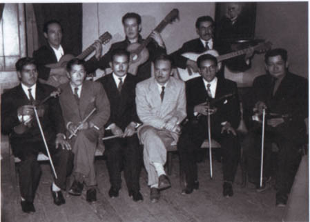 Arguedas y el Conjunto Musical Centro Musical Andino